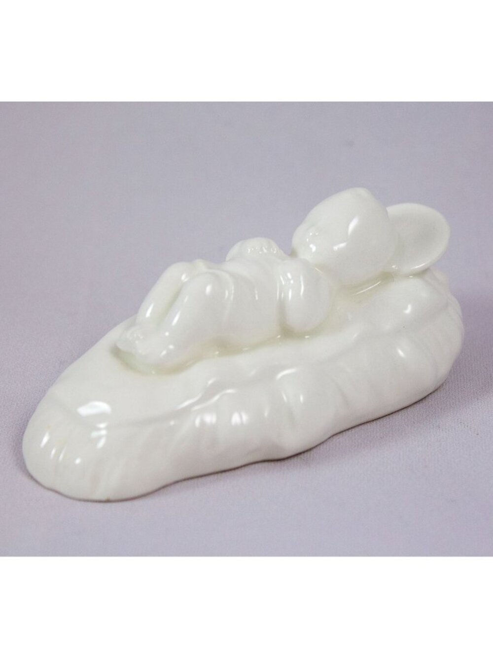 Goebel Infant Jesus Nativity Figure All White 214/A TMK-2 Blue Full Bee